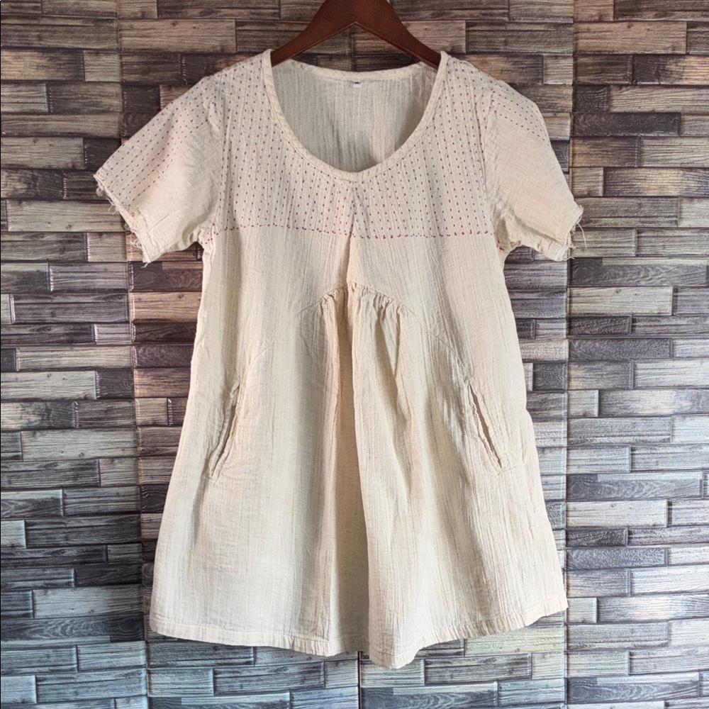 Short-Sleeve mini dress